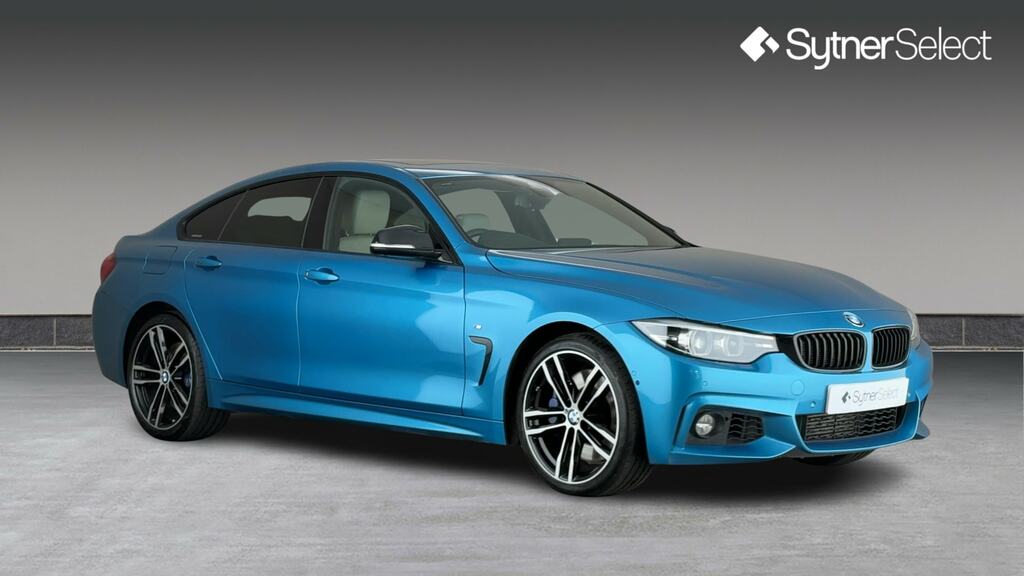 BMW 4 Series Gran Coupe 435D Xdrive M Sport Blue