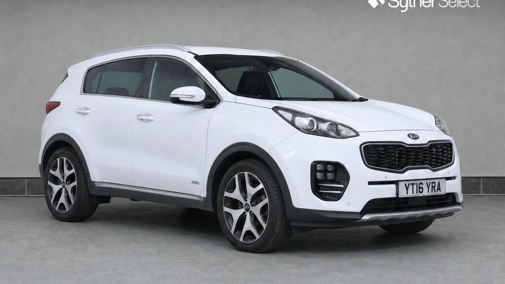 Kia Sportage 1.6T Gdi Gt-line Dct Awd White