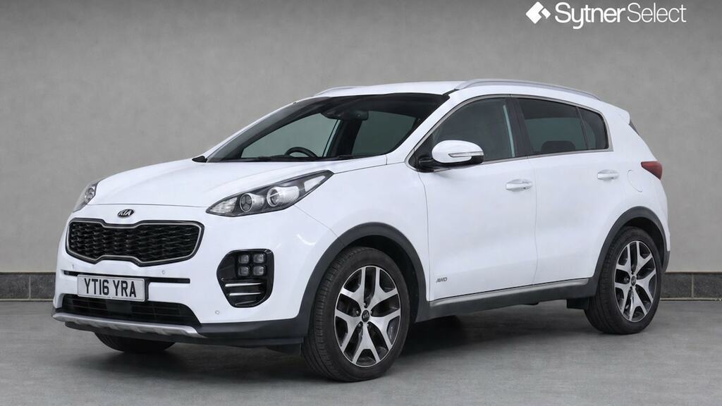 Kia Sportage 1.6T Gdi Gt-line Dct Awd White #2