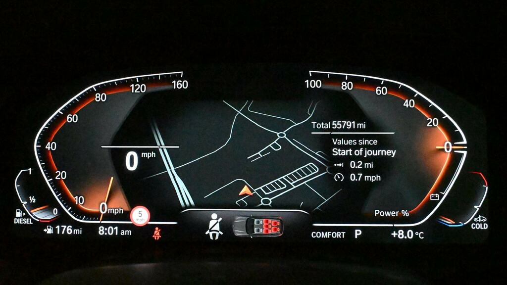 BMW X5 Xdrive M50i Black #9
