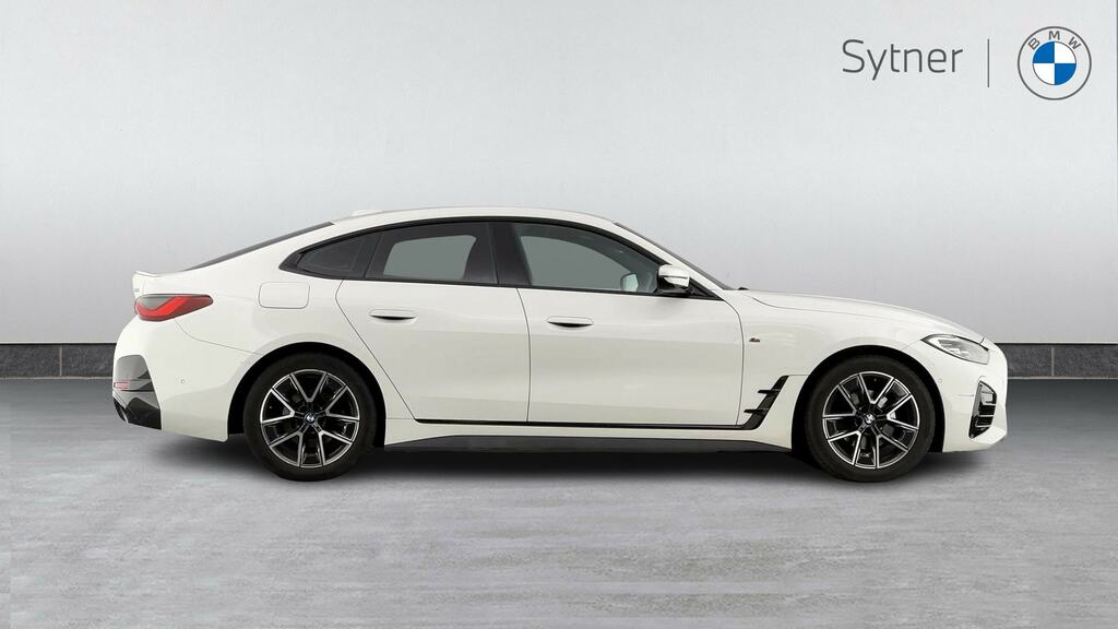 BMW 4 Series Gran Coupe 420I M Sport Step White #3