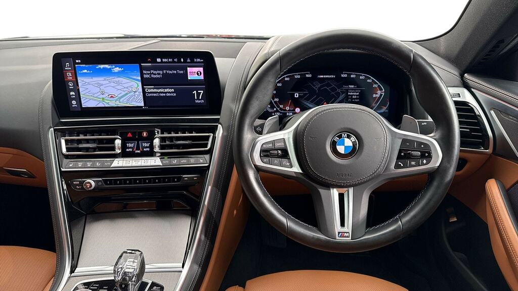 BMW 8 Series Gran Coupe M850i Xdrive Black #5