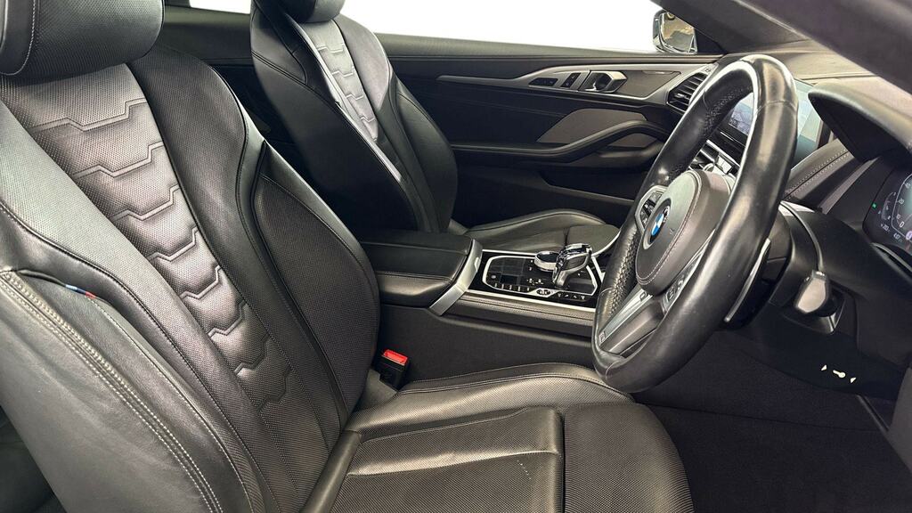 BMW 8 Series Gran Coupe Saloon White #11