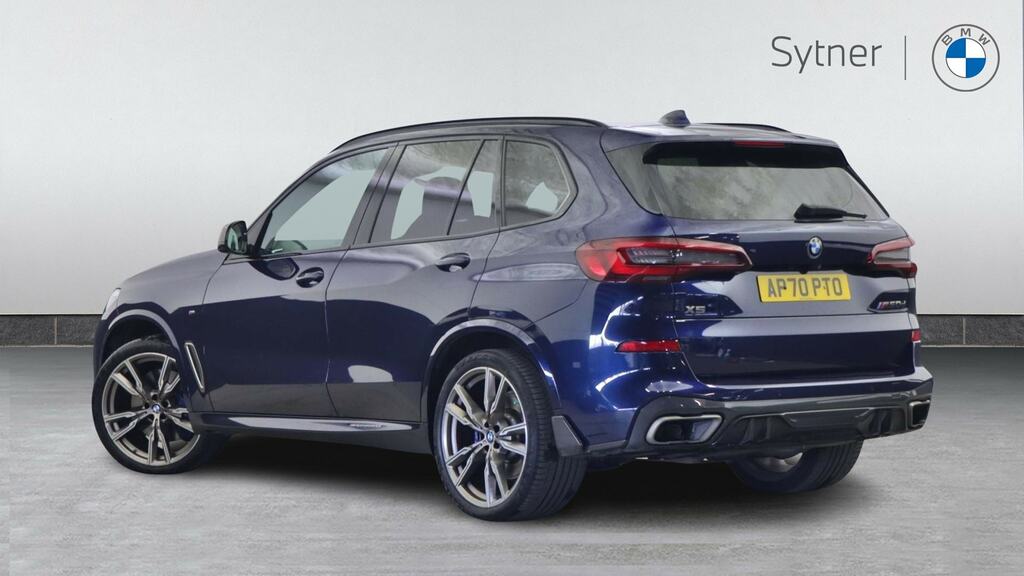 BMW X5 Xdrive M50d Blue #2
