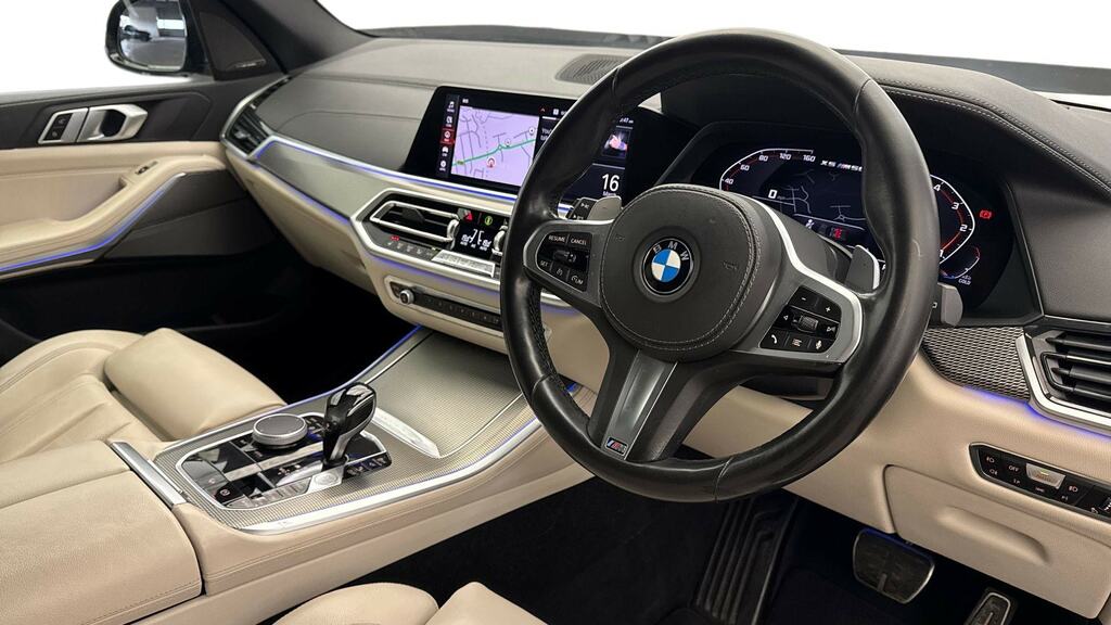 BMW X5 Xdrive M50d Blue #6