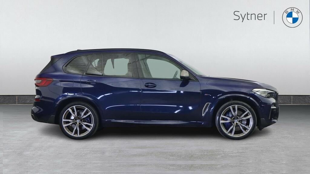 BMW X5 Xdrive M50d Blue #3