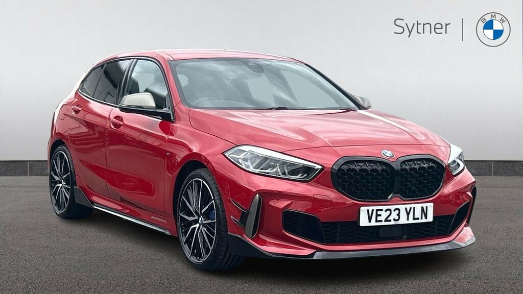 BMW 1 Series M135i Xdrive Step Pro Pack VE23YLN Red