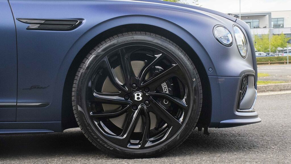 Bentley Flying Spur 4.0 V8 Hybrid Speed Touring Blue #6