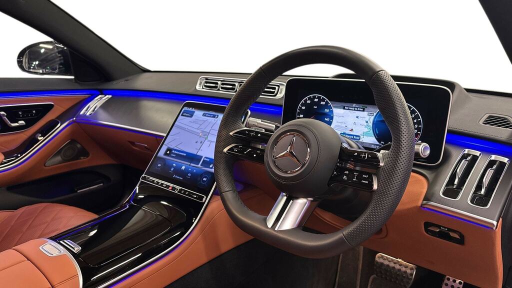 Mercedes-Benz S Class S580e 4Matic L Amg Line Prem Execu 9G-tronic Black #3