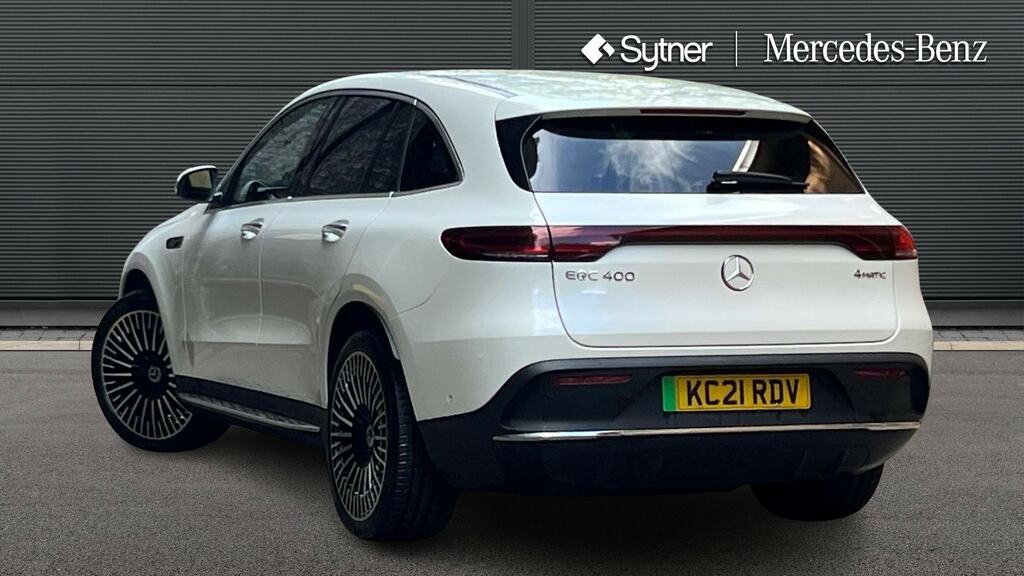 Mercedes-Benz EQC Eqc 400 300Kw Amg Line Premium Plus 80Kwh White #2