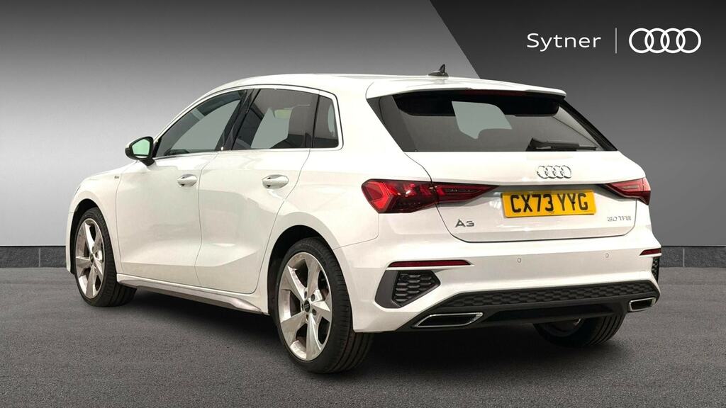 Audi A3 30 Tfsi S Line CX73YYG White #3