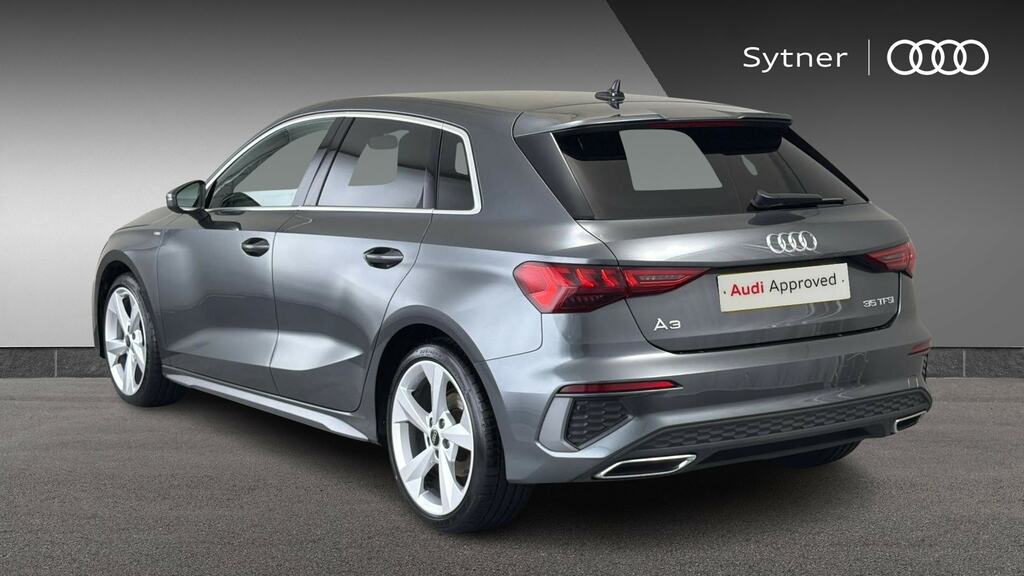 Audi A3 35 Tfsi S Line LO72SPX Grey #3