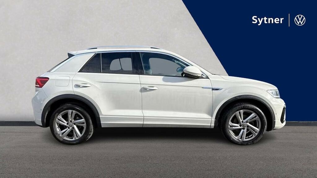 Volkswagen T-Roc 1.5 Tsi R-line Dsg Grey #4