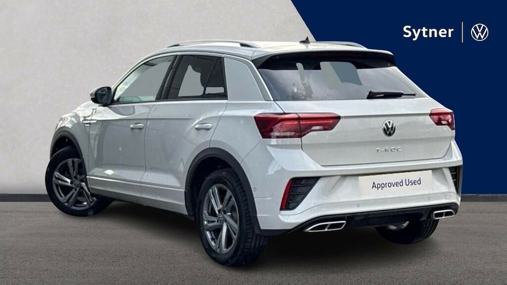 Volkswagen T-Roc 1.5 Tsi R-line Dsg Grey #3