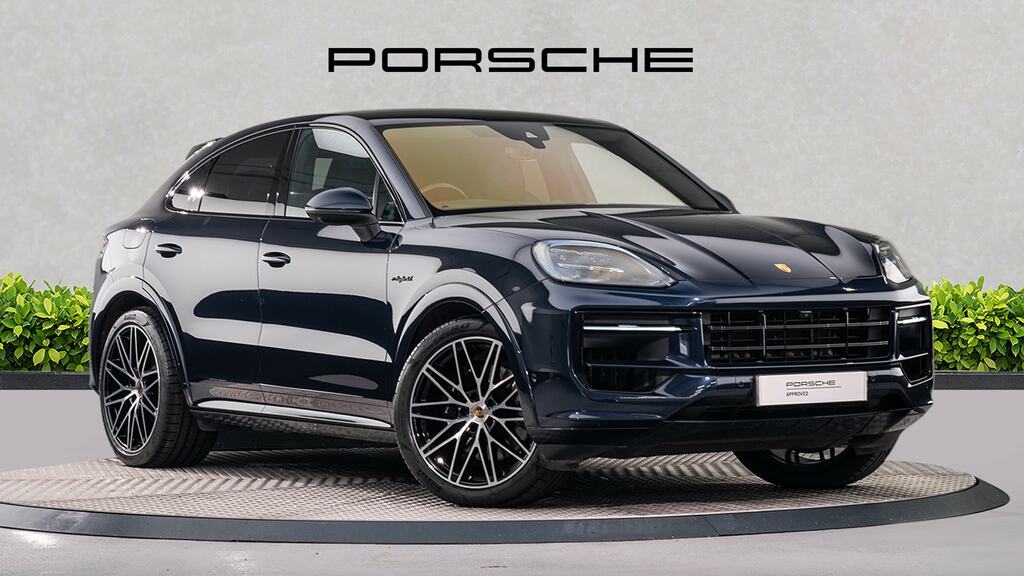 Porsche Cayenne E-hybrid Tiptronic S Blue
