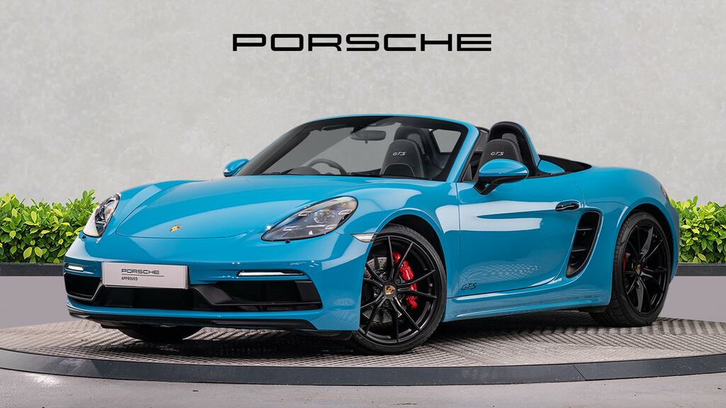 Porsche 718 Boxster 2.5 Gts Pdk Blue #5