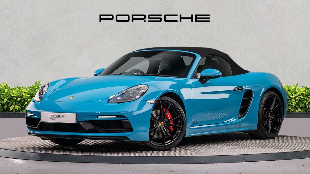 Porsche 718 Boxster 2.5 Gts Pdk Blue #4