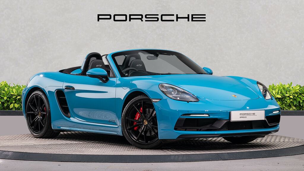 Porsche 718 Boxster 2.5 Gts Pdk Blue #2