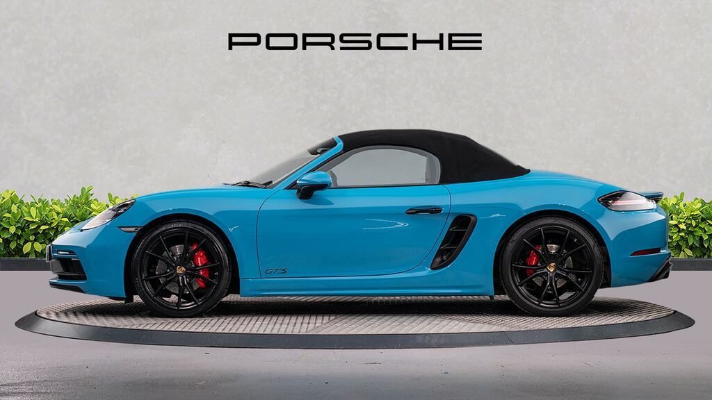 Porsche 718 Boxster 2.5 Gts Pdk Blue #6