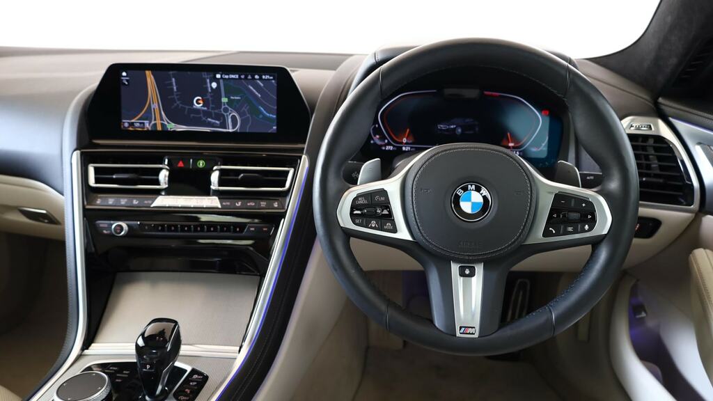 BMW 8 Series Gran Coupe 840I Sdrive Black #5