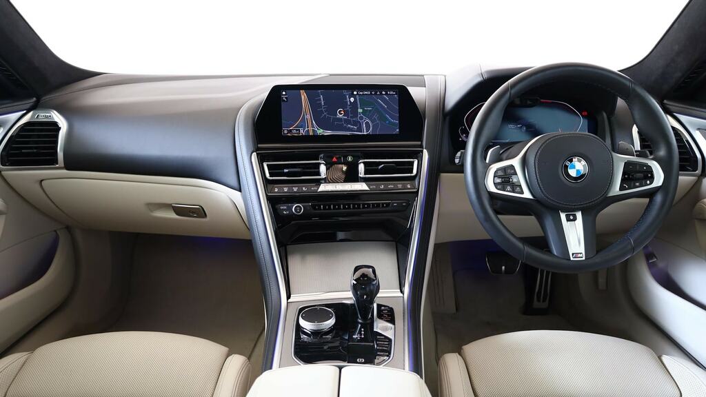 BMW 8 Series Gran Coupe 840I Sdrive Black #4