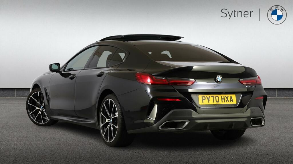 BMW 8 Series Gran Coupe 840I Sdrive Black #2