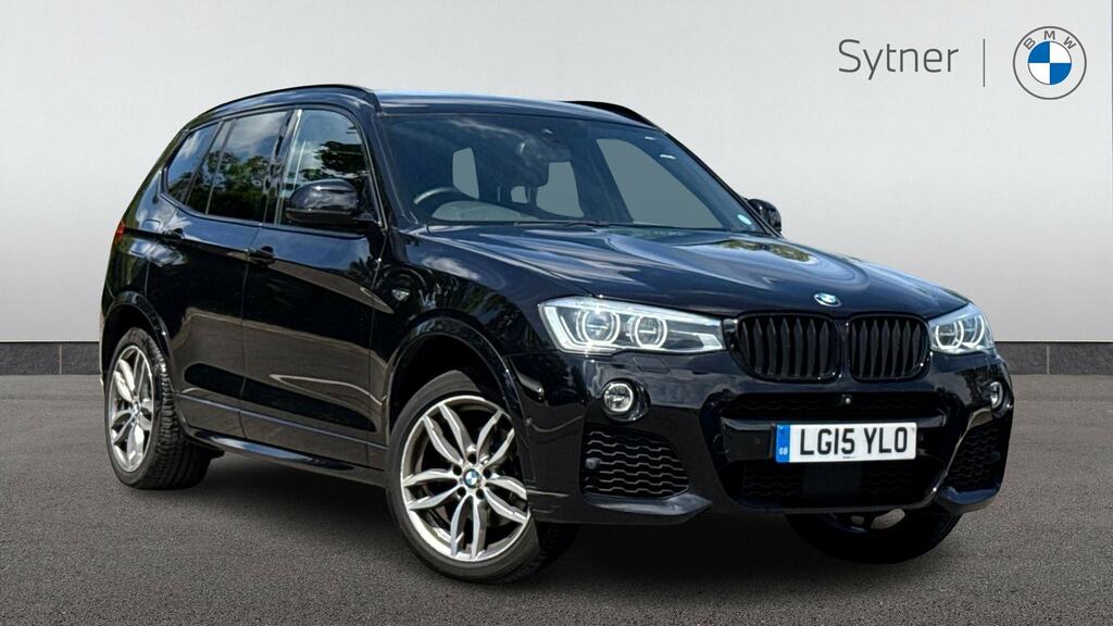 BMW X3 Xdrive35d M Sport Step Black