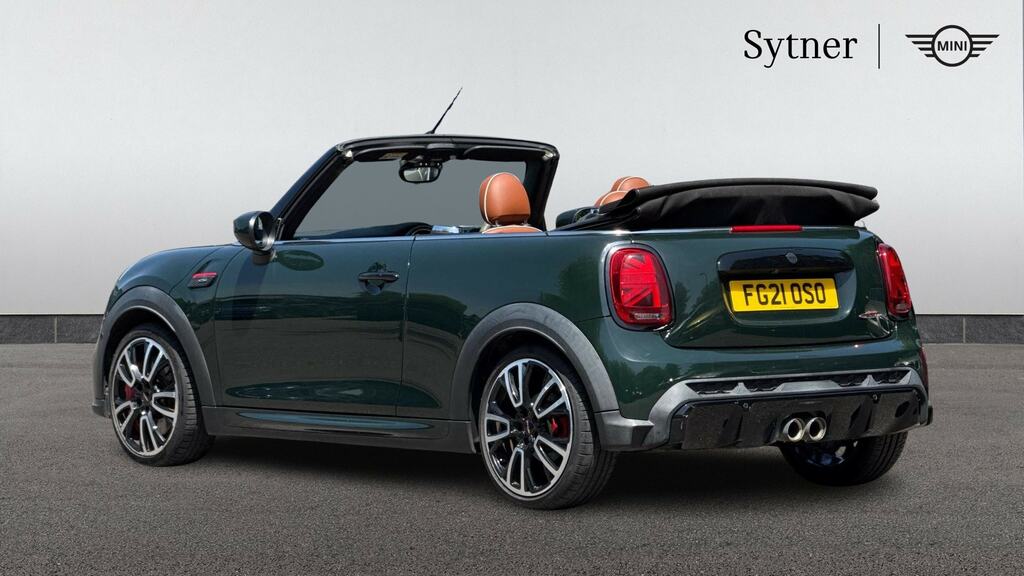 Mini Convertible 2.0 John Cooper Works Comfortnav Pack Green #4