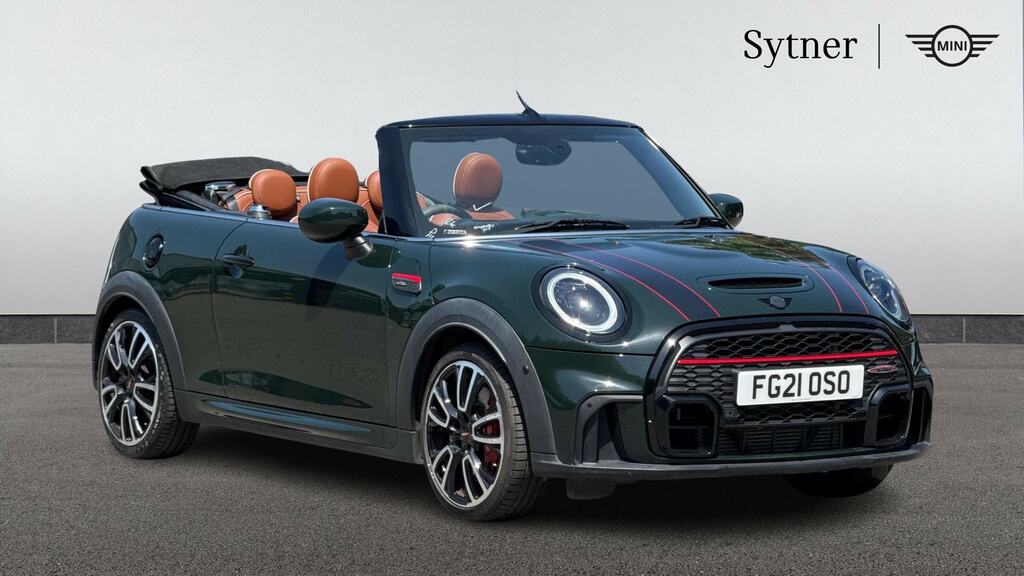 Mini Convertible 2.0 John Cooper Works Comfortnav Pack Green #2
