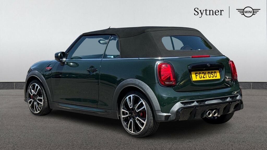 Mini Convertible 2.0 John Cooper Works Comfortnav Pack Green #3