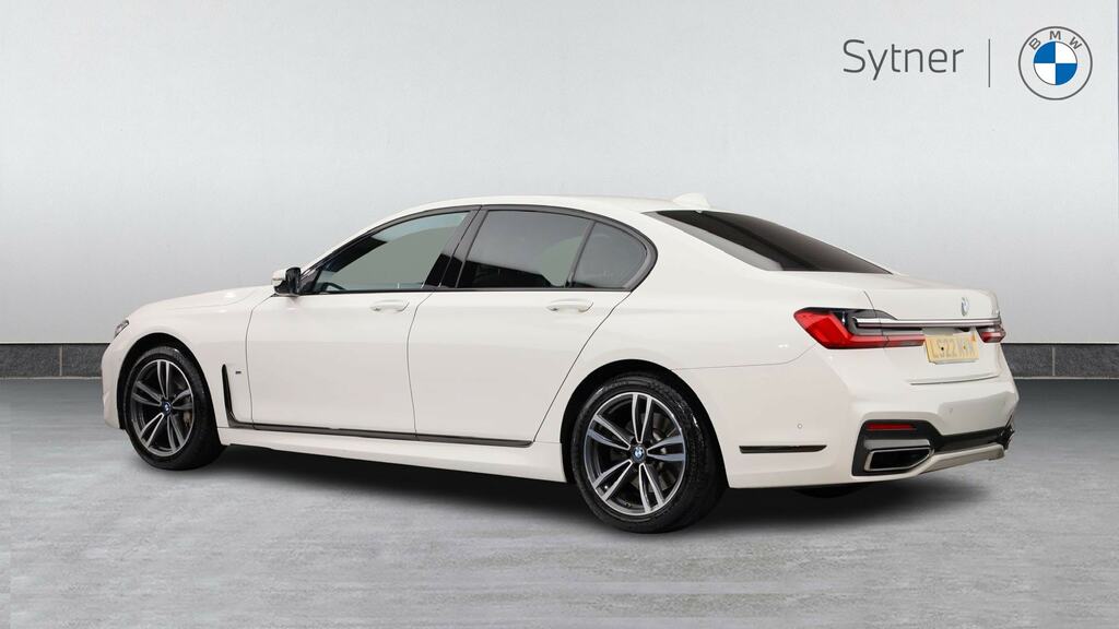 BMW 7 Series 730D M Sport Saloon Grey #2