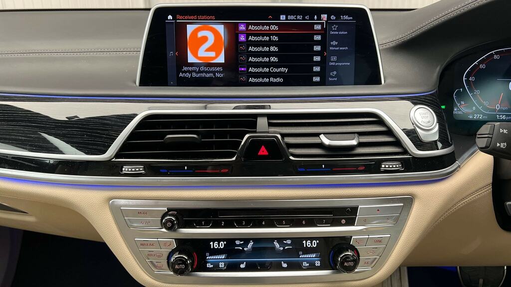 BMW 7 Series 730D M Sport Saloon Grey #8
