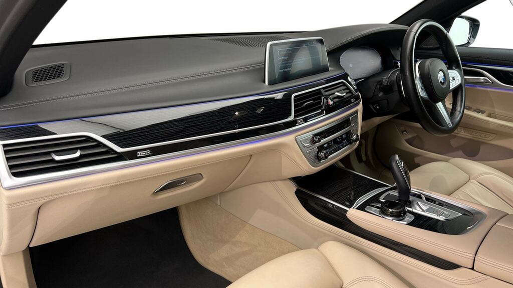 BMW 7 Series 730D M Sport Saloon Grey #7