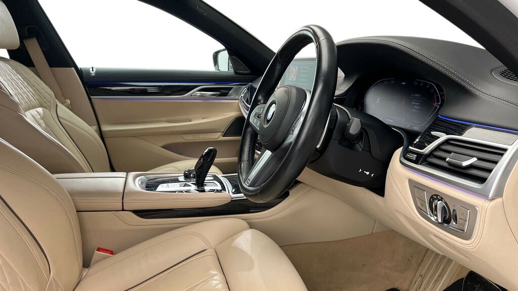 BMW 7 Series 730D M Sport Saloon Grey #6