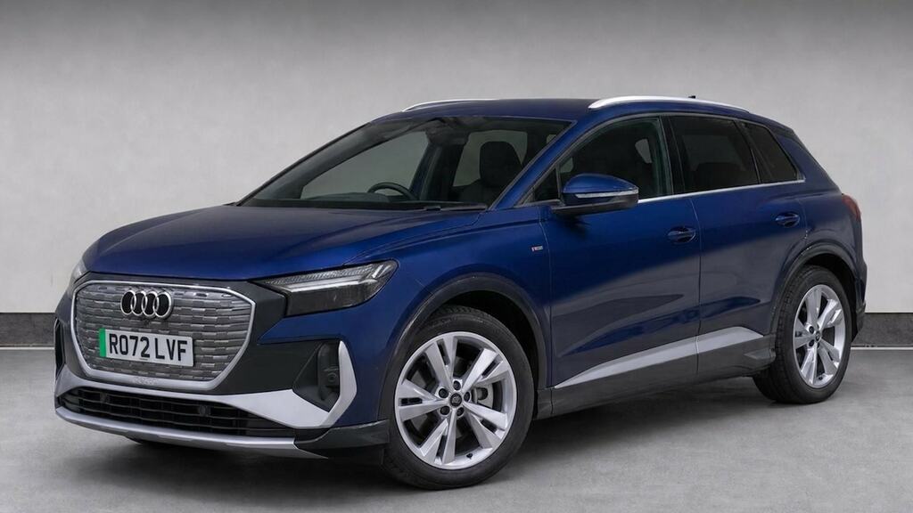 Audi Q4 E Tron 220Kw 50 Quattro 82Kwh S Line Cs Blue #2