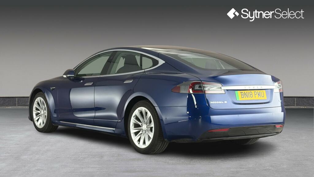 Tesla Model S 241Kw 75Kwh Dual Motor Blue #2