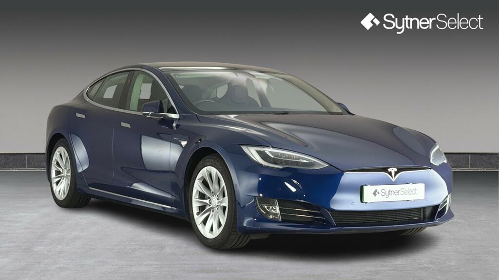 Tesla Model S 241Kw 75Kwh Dual Motor Blue