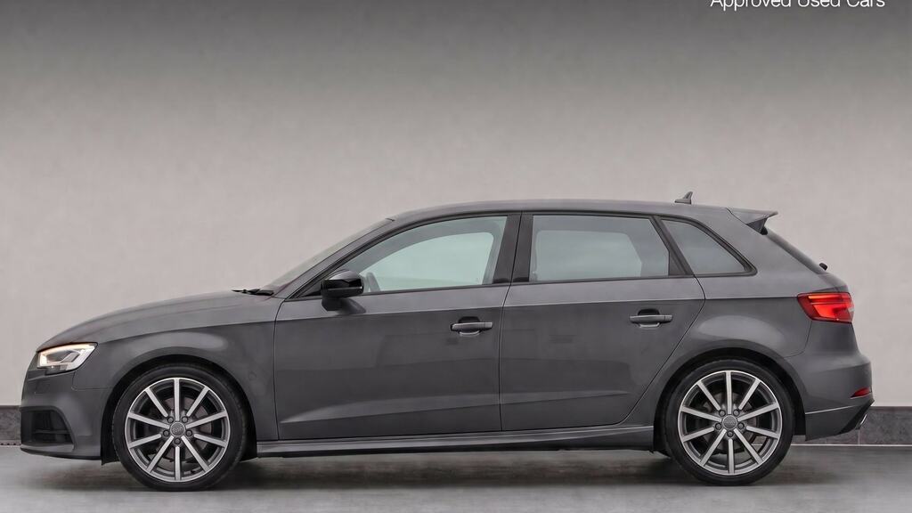 Audi A3 2.0 Tdi 184 Black Edition WJ67WNX Grey #6
