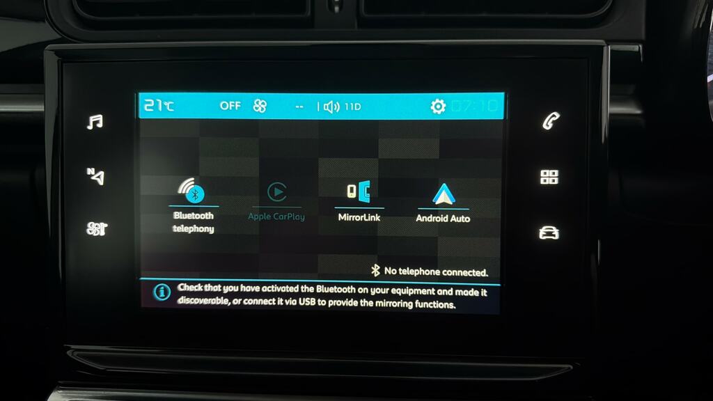 Citroen C3 Hatchback 1.2 Puretech Feel Nav Edition Euro 6 S Blue #20
