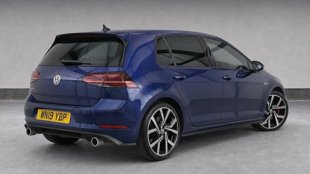Volkswagen Golf 2.0 Tsi 245 Gti Performance Dsg WN19YBP Blue #4