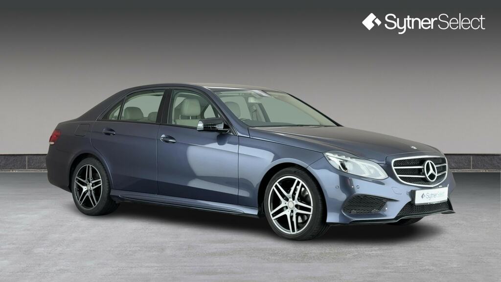 Mercedes-Benz E Class E220 Bluetec Amg Night Edition 7G-tronic Blue