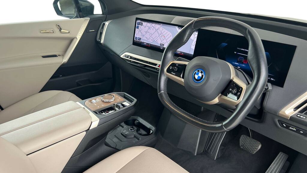 BMW iX 240Kw Xdrive40 M Sport 76.6Kwh Sky YL22ORZ Grey #6