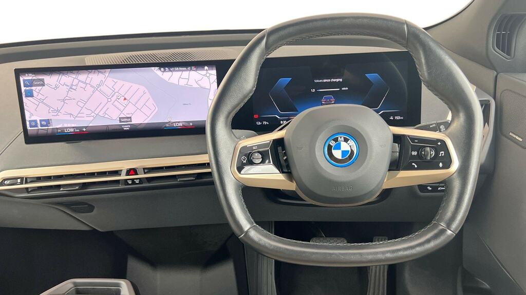 BMW iX 240Kw Xdrive40 M Sport 76.6Kwh Sky YL22ORZ Grey #5