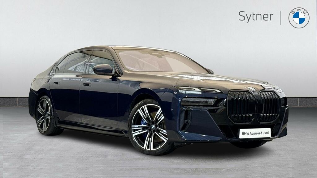 BMW 7 Series 750E Xdrive M Sport Blue