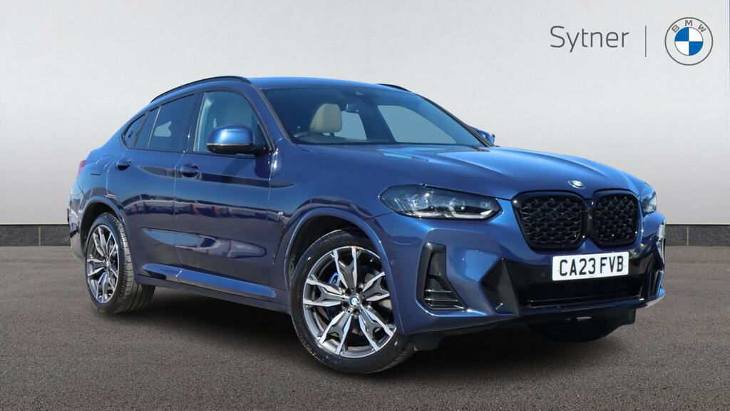 BMW X4 Xdrive20d Mht M Sport Step Pro Pack Blue