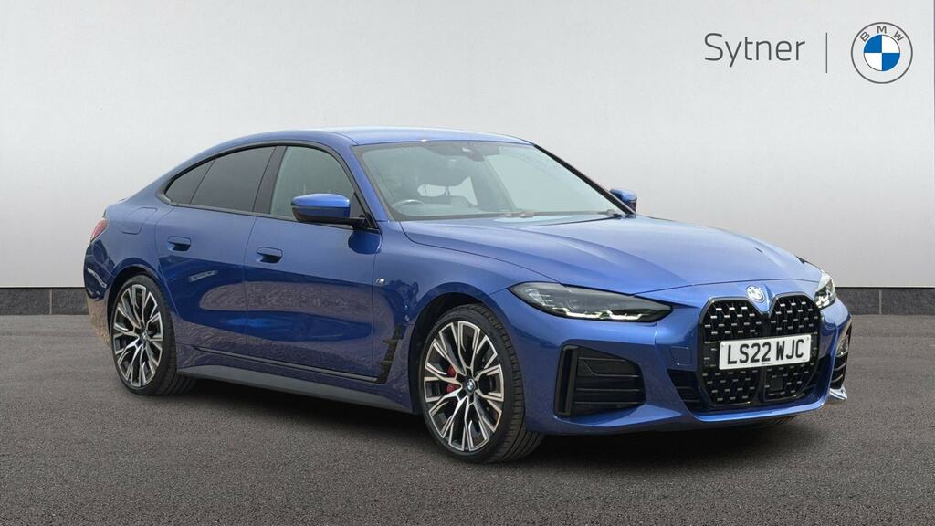 BMW 4 Series Gran Coupe M440i Xdrive Mht Step Blue #1