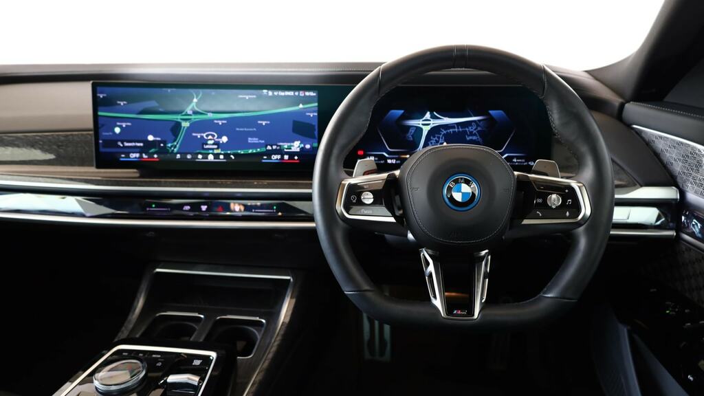 BMW 7 Series 750E Xdrive M Sport Blue #5