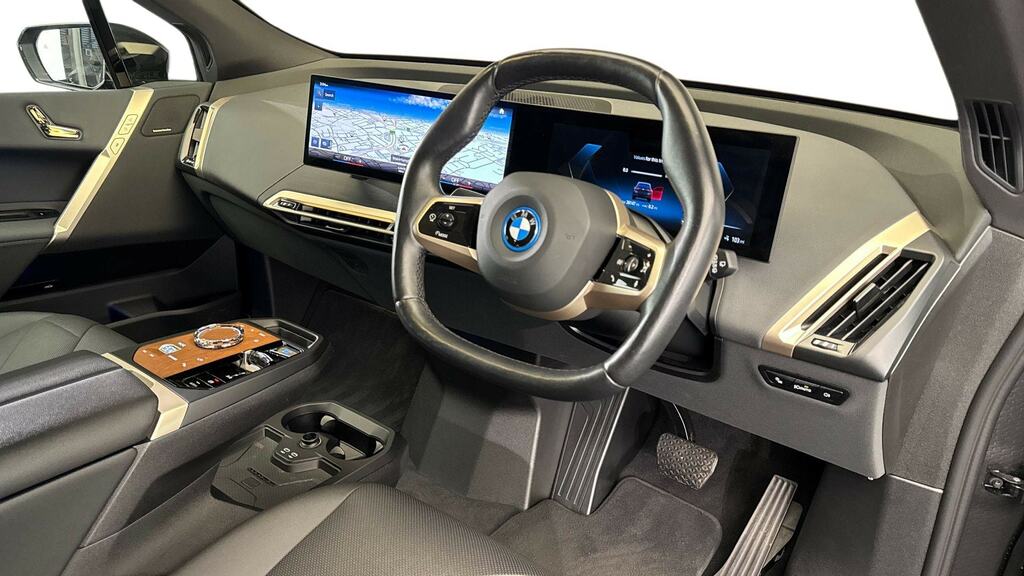 BMW iX 240Kw Xdrive40 M Sport Edition 76.6Kwh Black #6