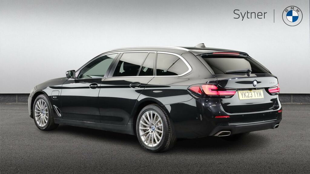 BMW 5 Series 530E Se Black #2