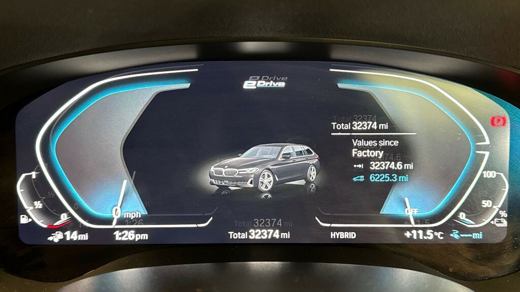 BMW 5 Series 520D Mht M Sport Step Grey #9